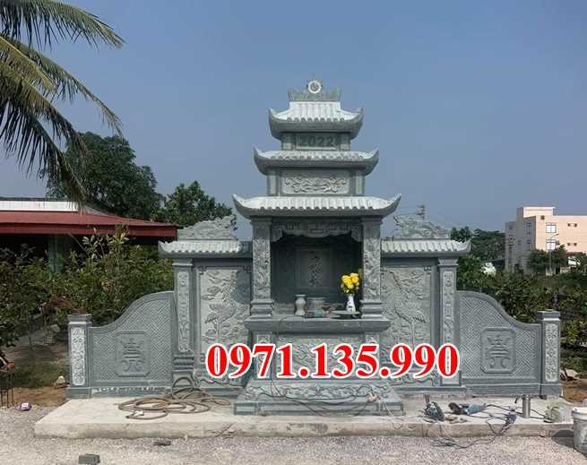 Lăng thờ đá - Mẫu củng kỳ đài thờ bằng đá đơn giản đẹp bán Bắc Ninh
