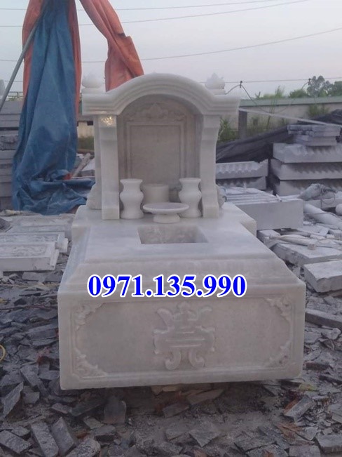Mộ đá quây - Mẫu chụp mộ bằng đá xanh đẹp bán tại Bình Thuận