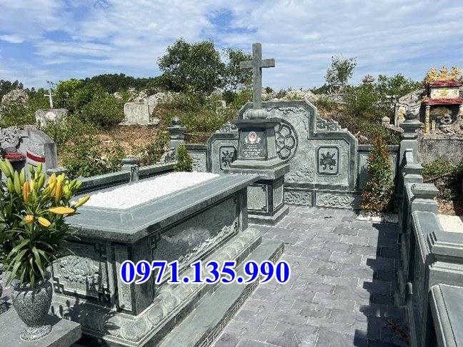 Mồ mả đá - Mẫu mồ mả bằng đá xanh đẹp bán tại Ninh Thuận