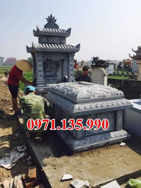 Mồ mả đá - Mẫu mồ mả bằng đá xanh đẹp bán tại Ninh Thuận