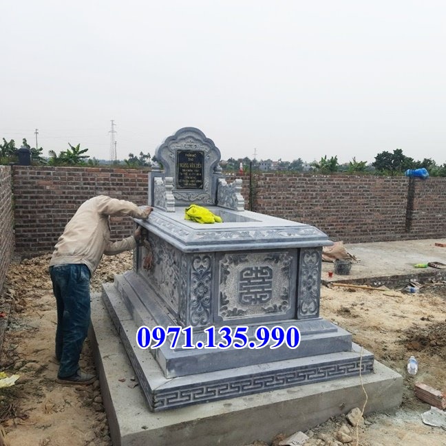 Mồ mả đá - Mẫu mồ mả bằng đá xanh đẹp bán tại Bình Thuận