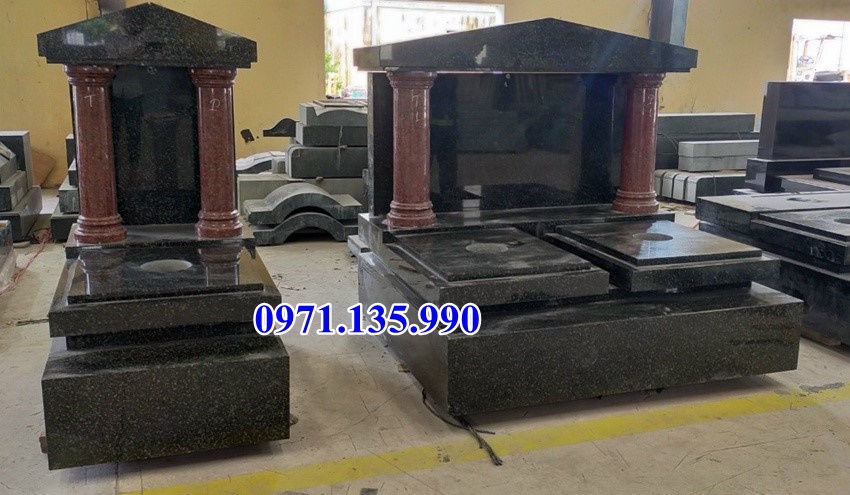 Mộ đá hoa cương - Mẫu mộ bằng đá Granite đẹp bán tại Sài Gòn
