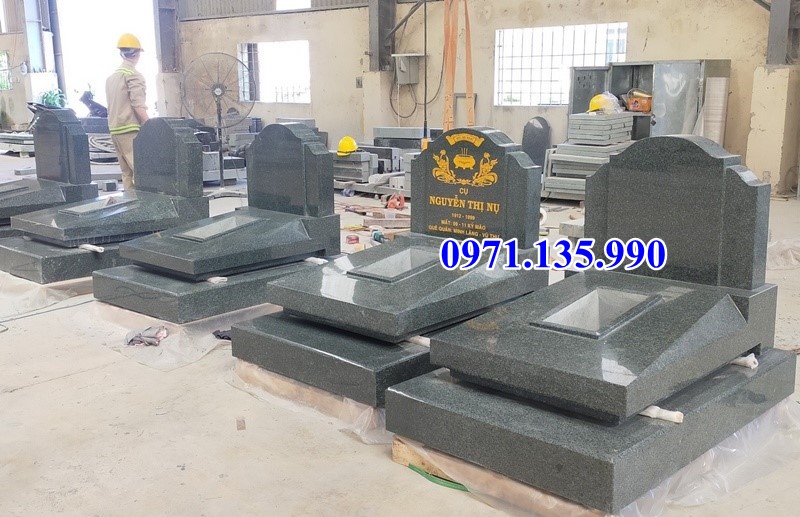 Mộ đá hoa cương - Mẫu mộ bằng đá Granite đẹp bán tại Phú Thọ