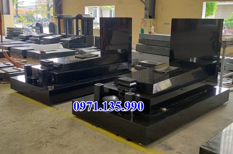 Mộ đá hoa cương - Mẫu mộ bằng đá Granite đẹp bán tại Phú Thọ