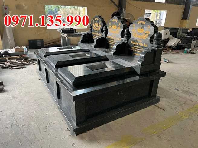 Mộ đá hoa cương - Mẫu mộ bằng đá Granite đẹp bán tại Phú Thọ