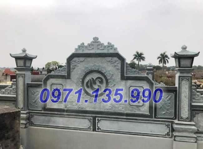 Cuốn thư lăng mộ đá - Mẫu cuốn thư bằng đá đơn giản đẹp bán Bắc Giang