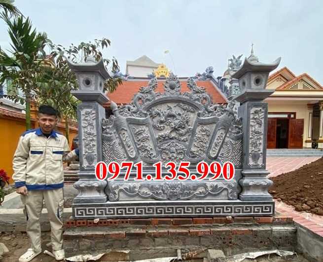 Cuốn thư đá - Mẫu cuốn thư bằng đá xanh đẹp bán Hải Dương