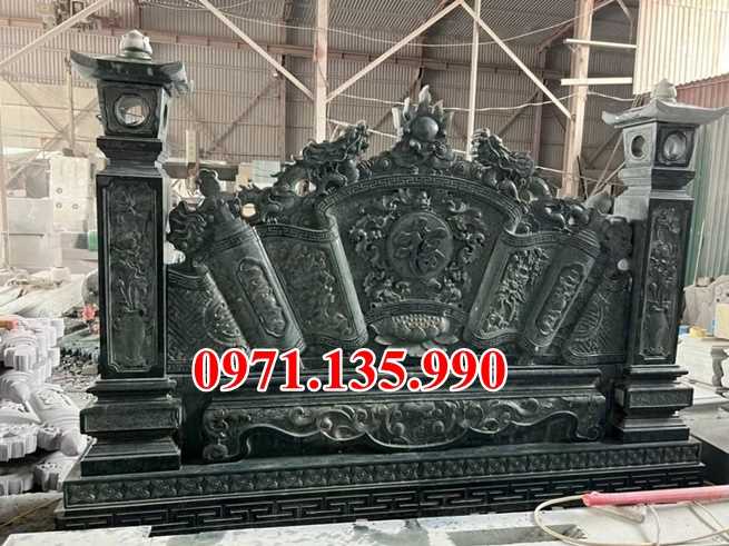 Cuốn thư đá - Mẫu cuốn thư bằng đá xanh đẹp bán Hải Dương