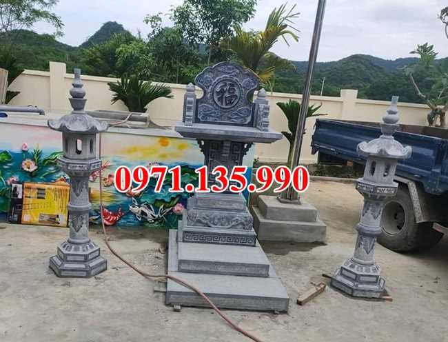 Bàn thờ thiên đá - Mẫu bàn thờ thiên bằng đá xanh bán Tuyên Quang