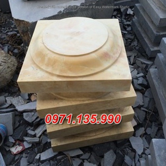 Chân tảng đá - Mẫu chân tảng bằng đá kê cột nhà đẹp bán Vũng Tàu