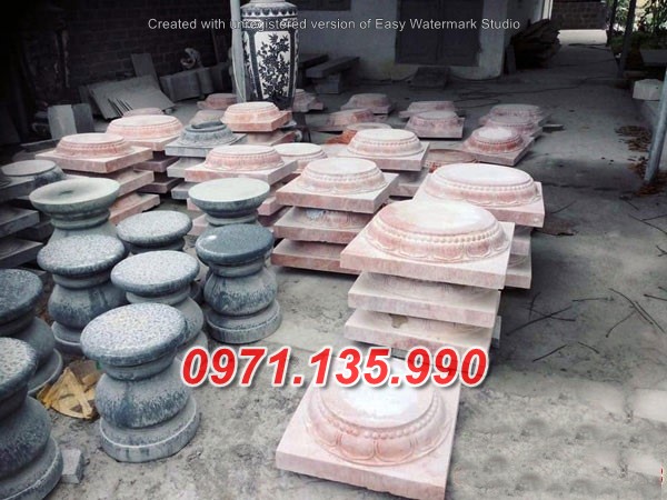 Chân tảng đá - Mẫu chân tảng bằng đá kê cột nhà đẹp bán Vũng Tàu