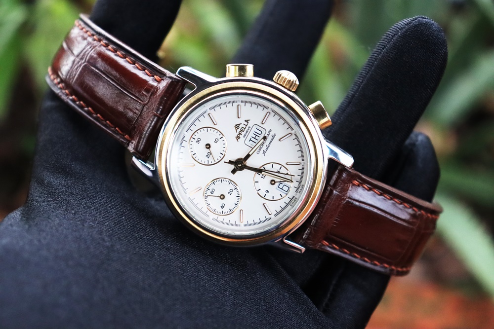 ĐH Nam Appella Limited Automatic - 6 Kim Chronograph / Size 38 Fullbox