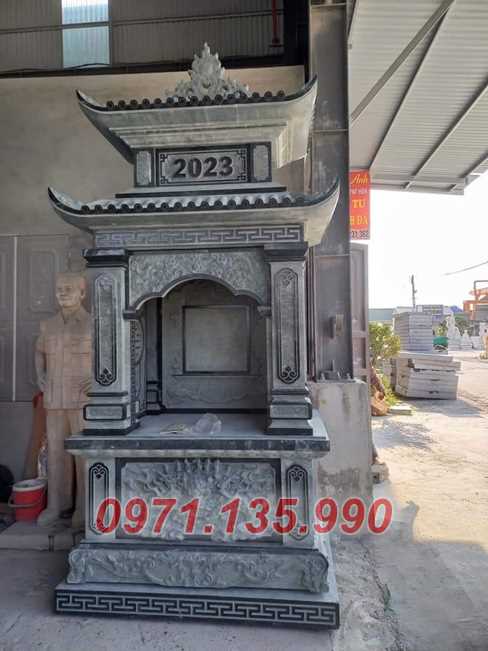59 mẫu bàn thờ thiên - Mẫu bàn thờ thiên bằng đá xanh bán Sài Gòn
