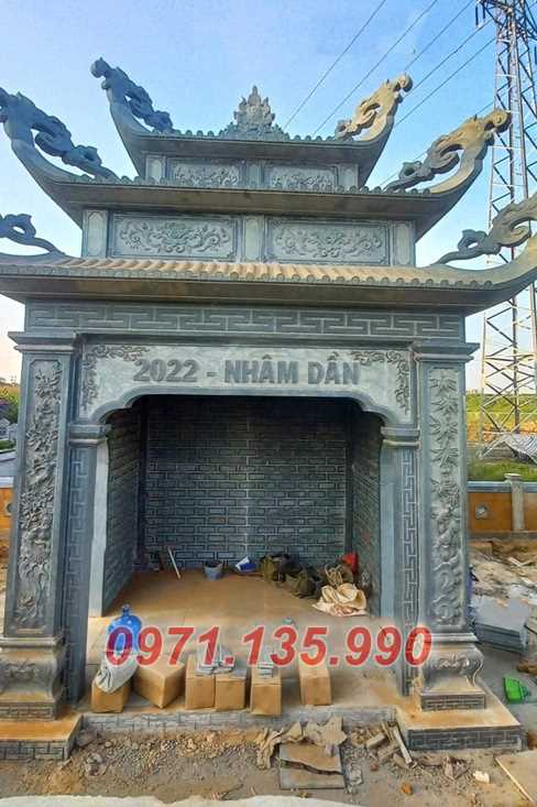 59 mẫu bàn thờ thiên - Mẫu bàn thờ thiên bằng đá xanh bán Sài Gòn