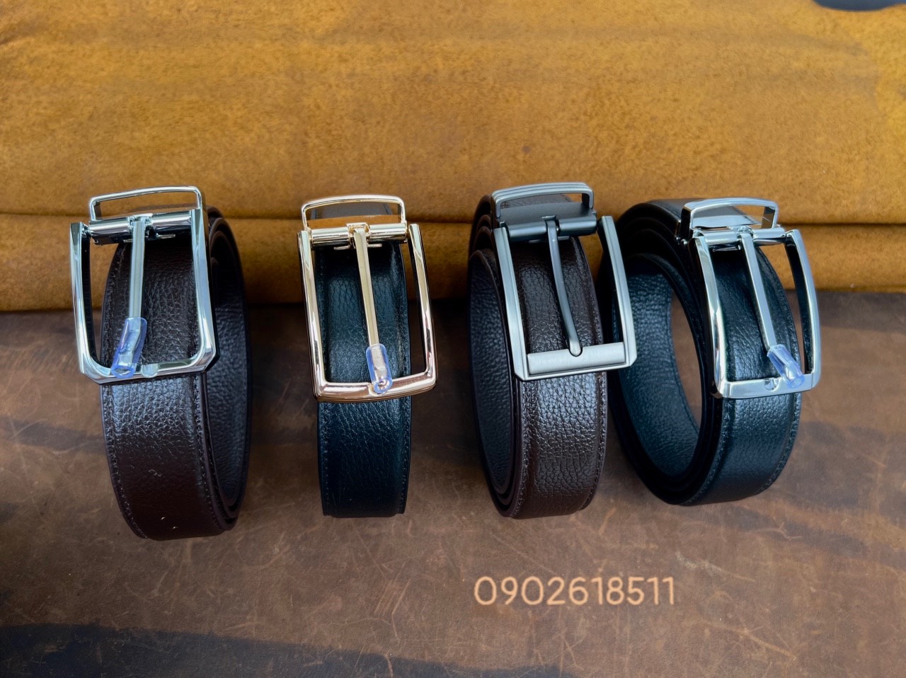 Thắt lưng miu hạt 3 lớp kẹp kim- giá sỉ tại xưởng