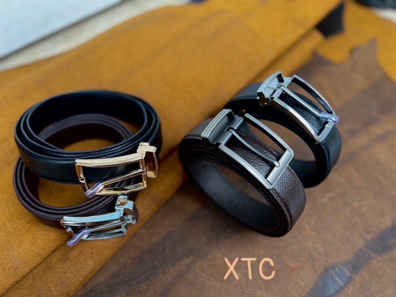 Thắt lưng miu hạt 3 lớp kẹp kim- giá sỉ tại xưởng