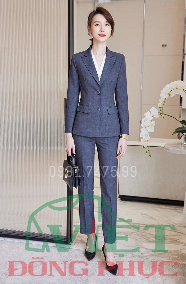 Đơn vị nhân may vest nữ form chuẩn, dáng đẹp