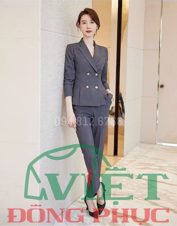 Đơn vị nhân may vest nữ form chuẩn, dáng đẹp