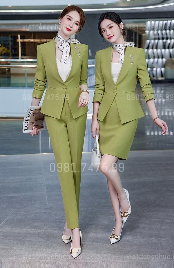 Đơn vị nhân may vest nữ form chuẩn, dáng đẹp