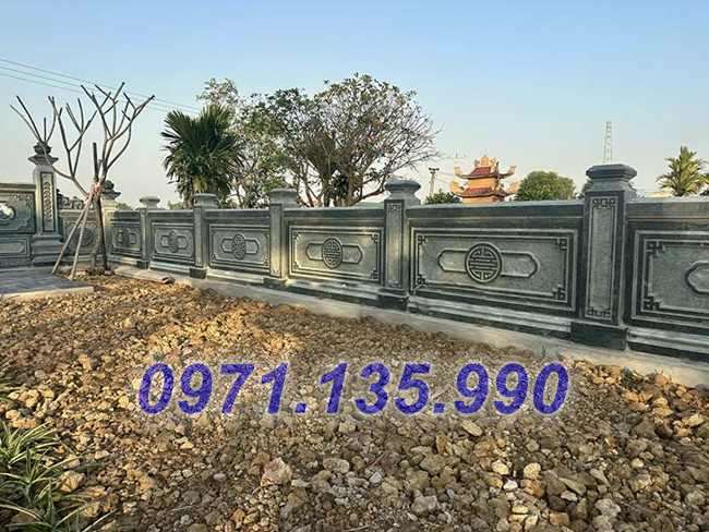 Lan can đá đẹp - Mẫu lan can bằng đá xanh đẹp bán Hà Nội