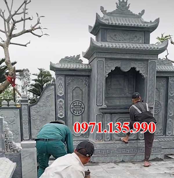 50+ Mẫu miếu cây hương lăng mộ nghĩa trang bằng đá đẹp bán Toàn Quốc
