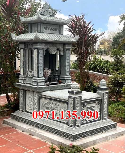 Giá mẫu mộ đá đẹp bán tại Nam Định - Mộ bằng đá đẹp