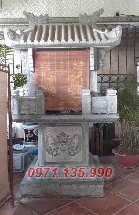 Giá cây hương đá - Kích thước miếu thờ bằng đá đẹp bán Vĩnh Long