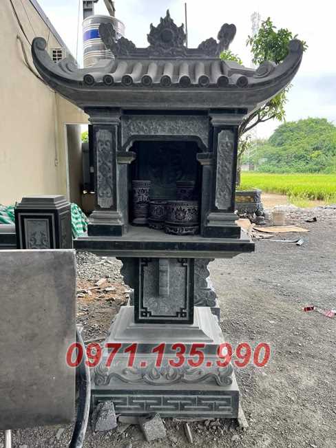 Giá cây hương đá - Kích thước miếu thờ bằng đá đẹp bán Vĩnh Long