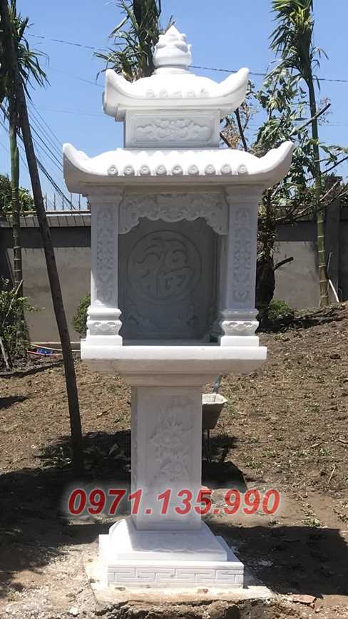 Giá cây hương đá - Kích thước miếu thờ bằng đá đẹp bán Vĩnh Long