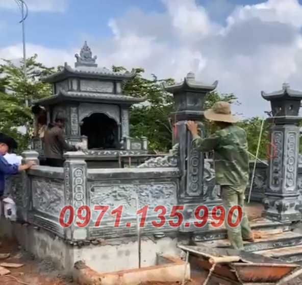 Hà Nội Giá kích thước mẫu lăng mộ đá đẹp bán - gia đình dòng họ