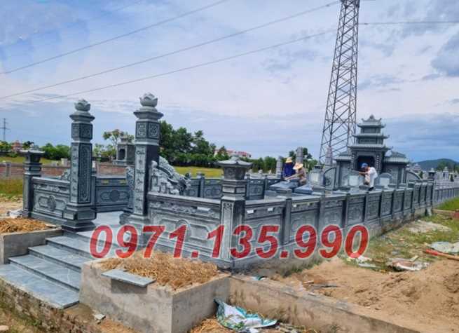 Hà Nội Giá kích thước mẫu lăng mộ đá đẹp bán - gia đình dòng họ