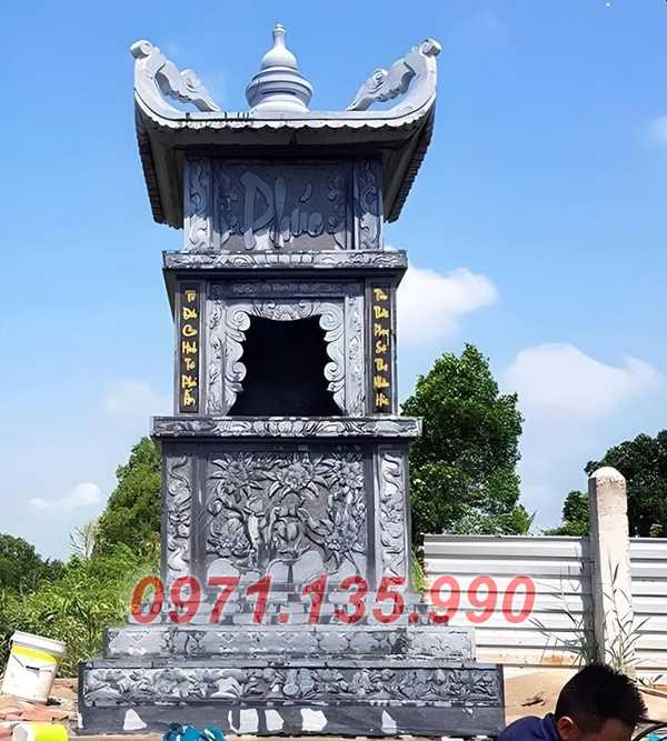 Mộ tháp chùa - Mẫu mộ tháp bằng đá cẩm thạch đẹp bán Vĩnh Long