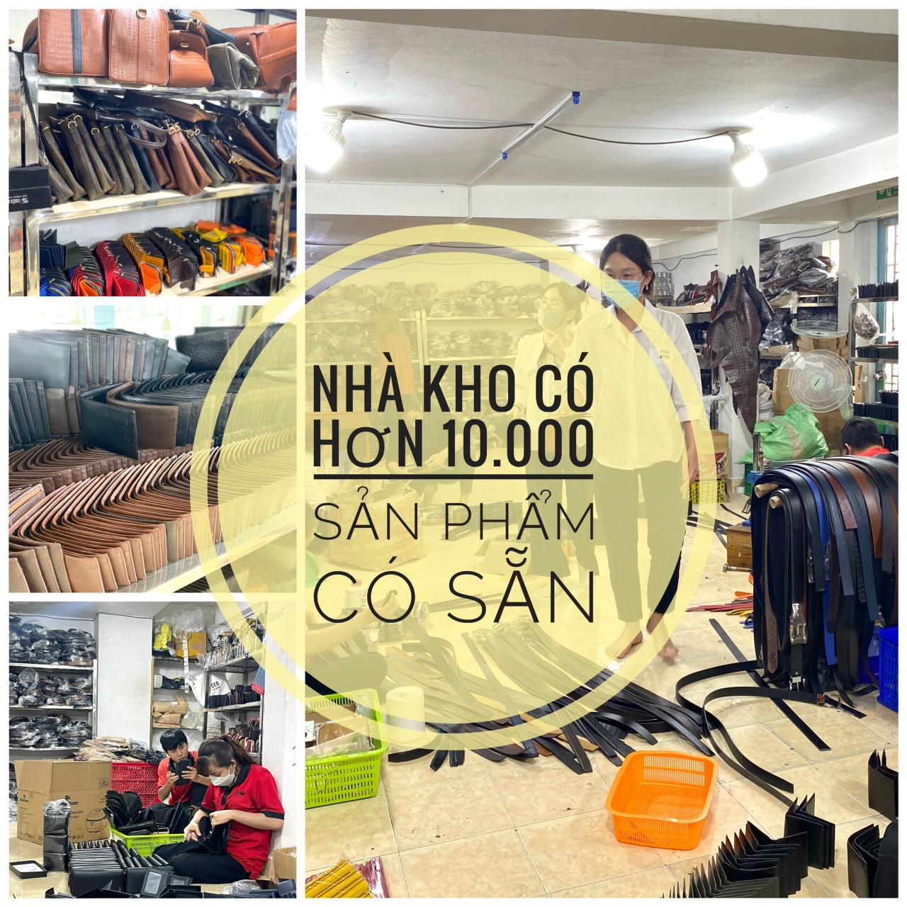 xưởng sản xuất đồ da thật tuyển cộng tác 0 đồng