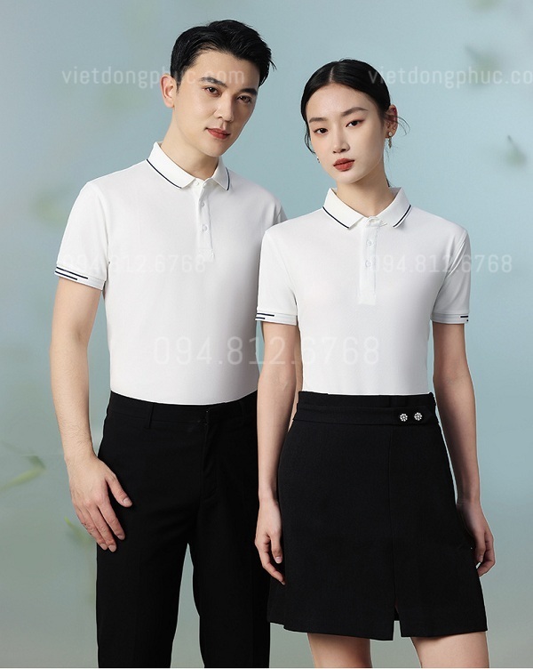 Công ty may đồng phục chân váy công sở thời trang, giá tốt