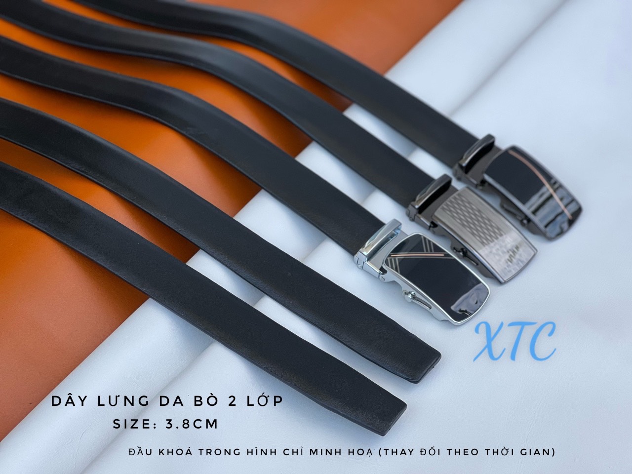 Xưởng sản xuất đồ da XTC - thắt lưng da bò 2 lớp