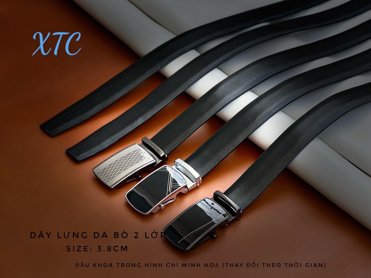 Xưởng sản xuất đồ da XTC - thắt lưng da bò 2 lớp