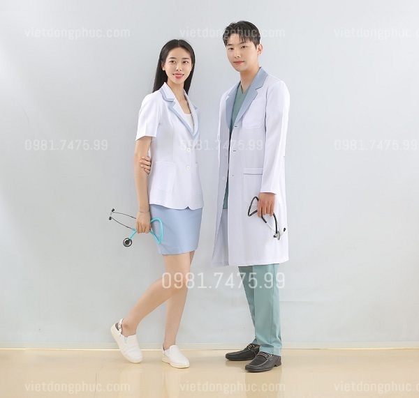 Xưởng may áo bouse bệnh viện thời trang, chuyên nghiệp theo yêu cầu