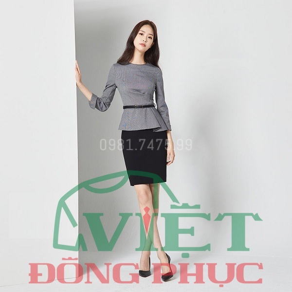May đồng phục lễ tân thời trang, chuyên nghiệp, nhiều mẫu mới