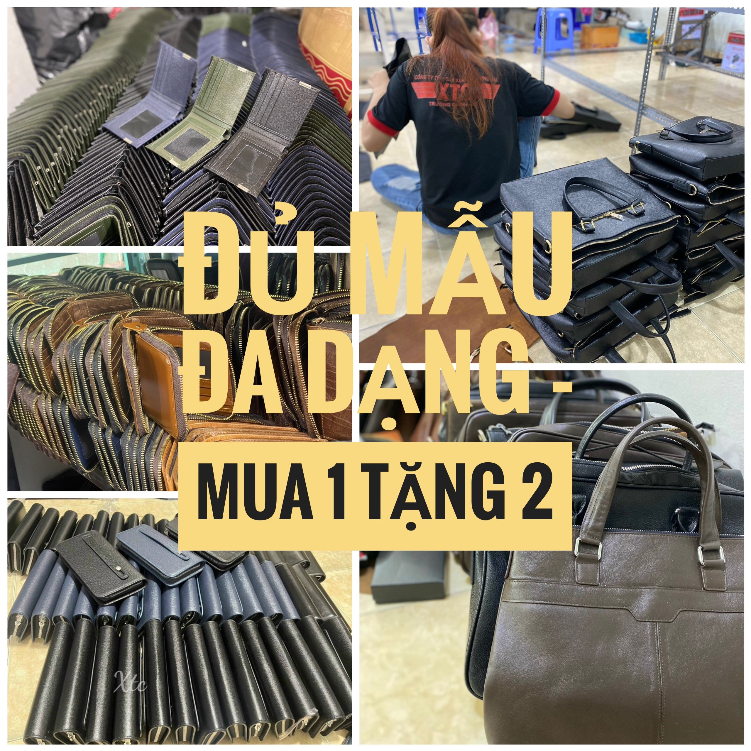 Xưởng sản xuất đồ da thật không qua trung gian