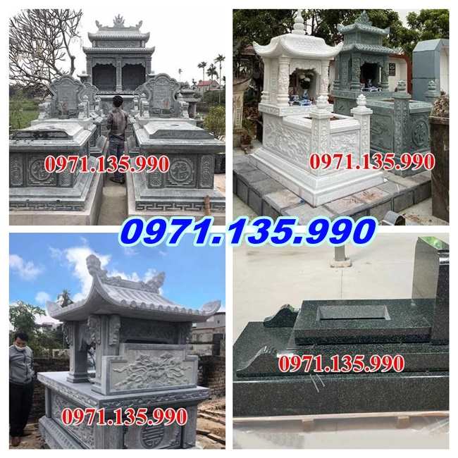 Sài Gòn Nhà mồ đá đẹp - Mẫu nhà mồ bằng đá xanh đẹp bán TP HCM
