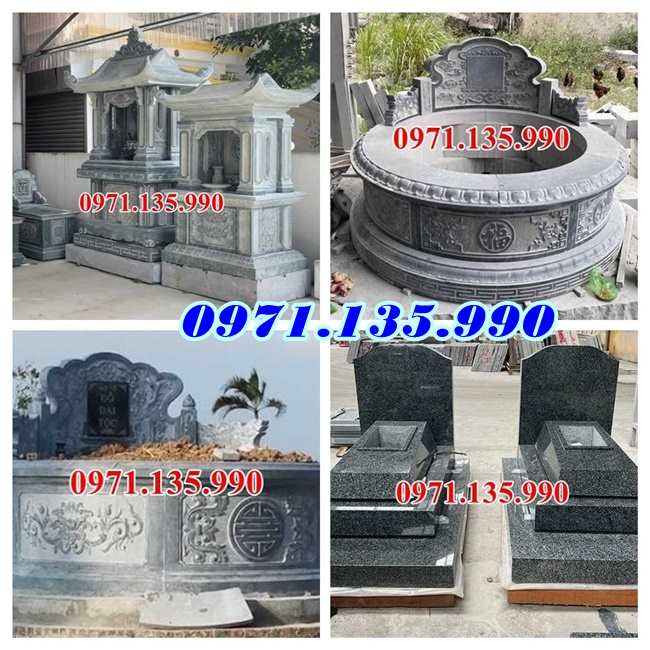 Sài Gòn Nhà mồ đá đẹp - Mẫu nhà mồ bằng đá xanh đẹp bán TP HCM