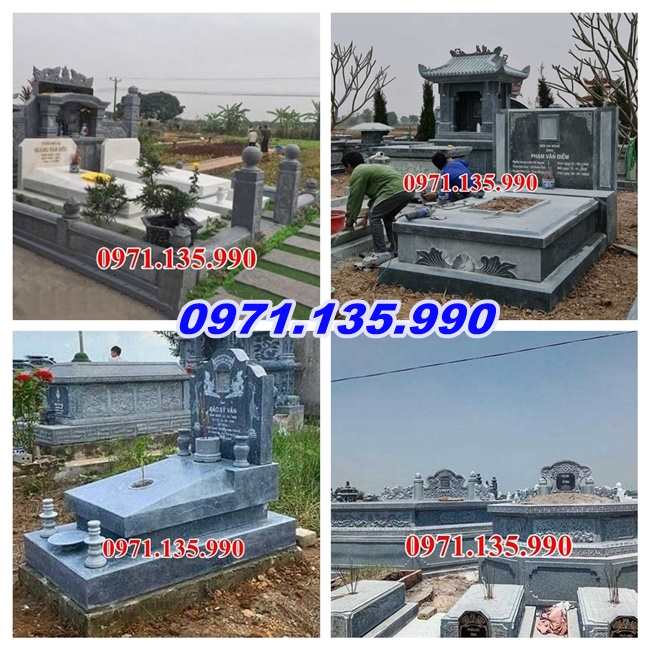 Nhà mồ đá đẹp - Mẫu nhà mồ bằng đá xanh đẹp bán Bình Phước