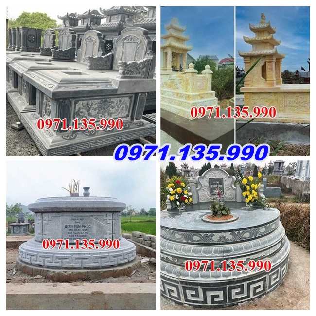 Nhà mồ đá đẹp - Mẫu nhà mồ bằng đá xanh đẹp bán Bình Phước