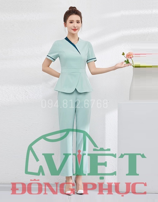 Đặt may váy spa thời trang, nhiều mẫu, nhiều màu, giá tốt