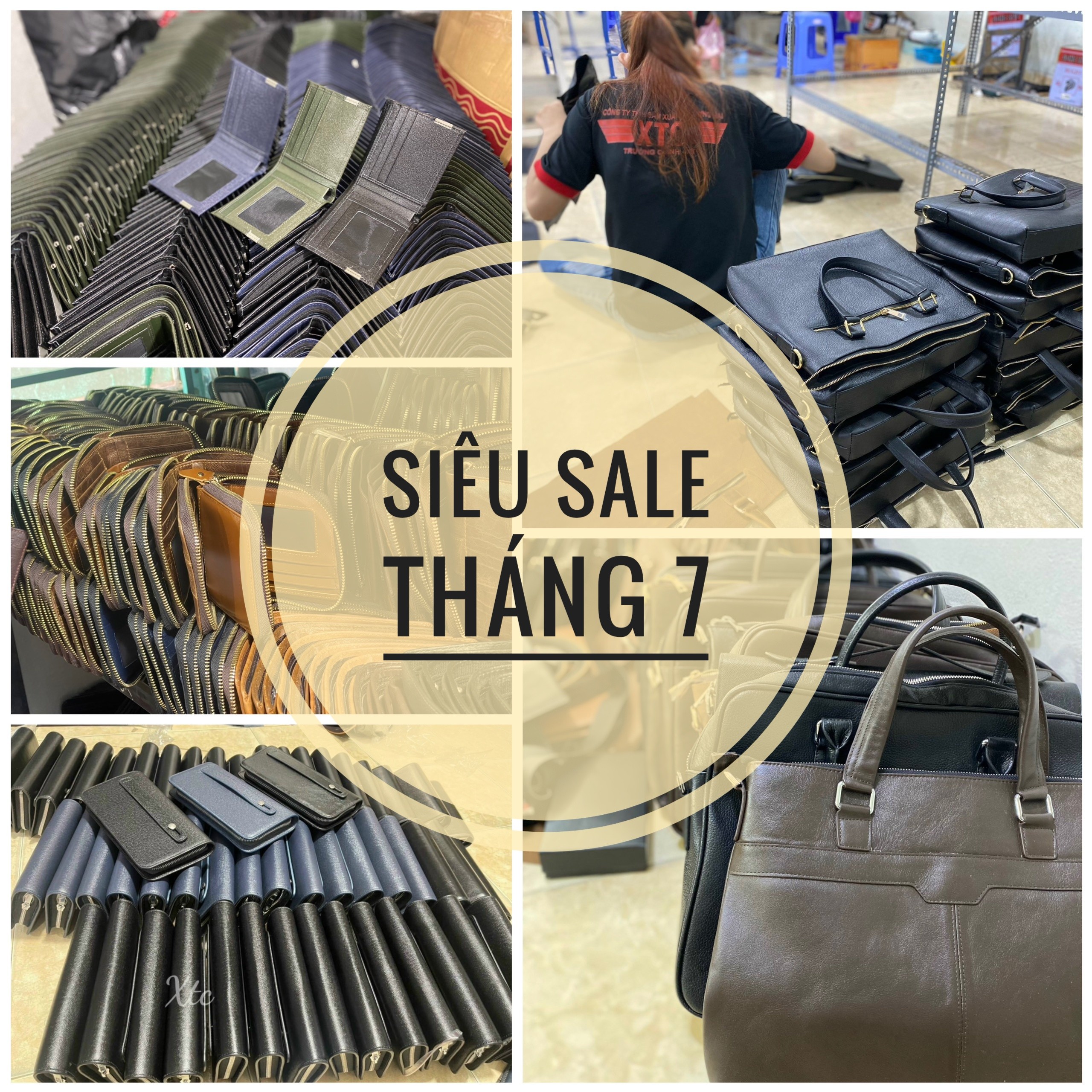 Xưởng sản xuất đồ da thật - tuyển cộng tác viên vốn 0 đồng