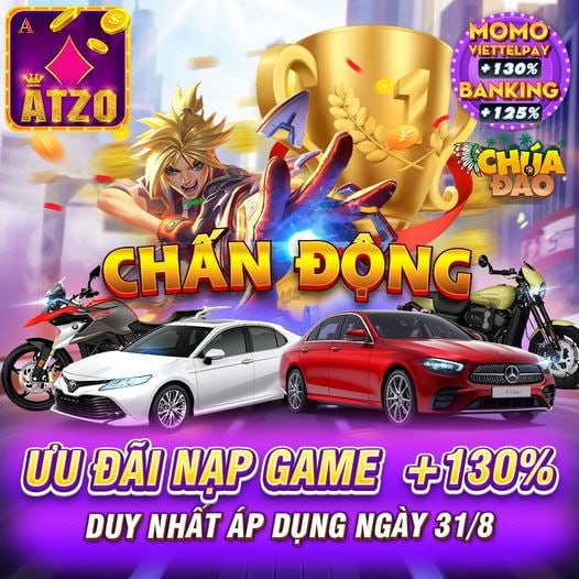 ATZO.GG - GAME KIẾM TIỀN HOT NHẤT VIỆT NAM 2023