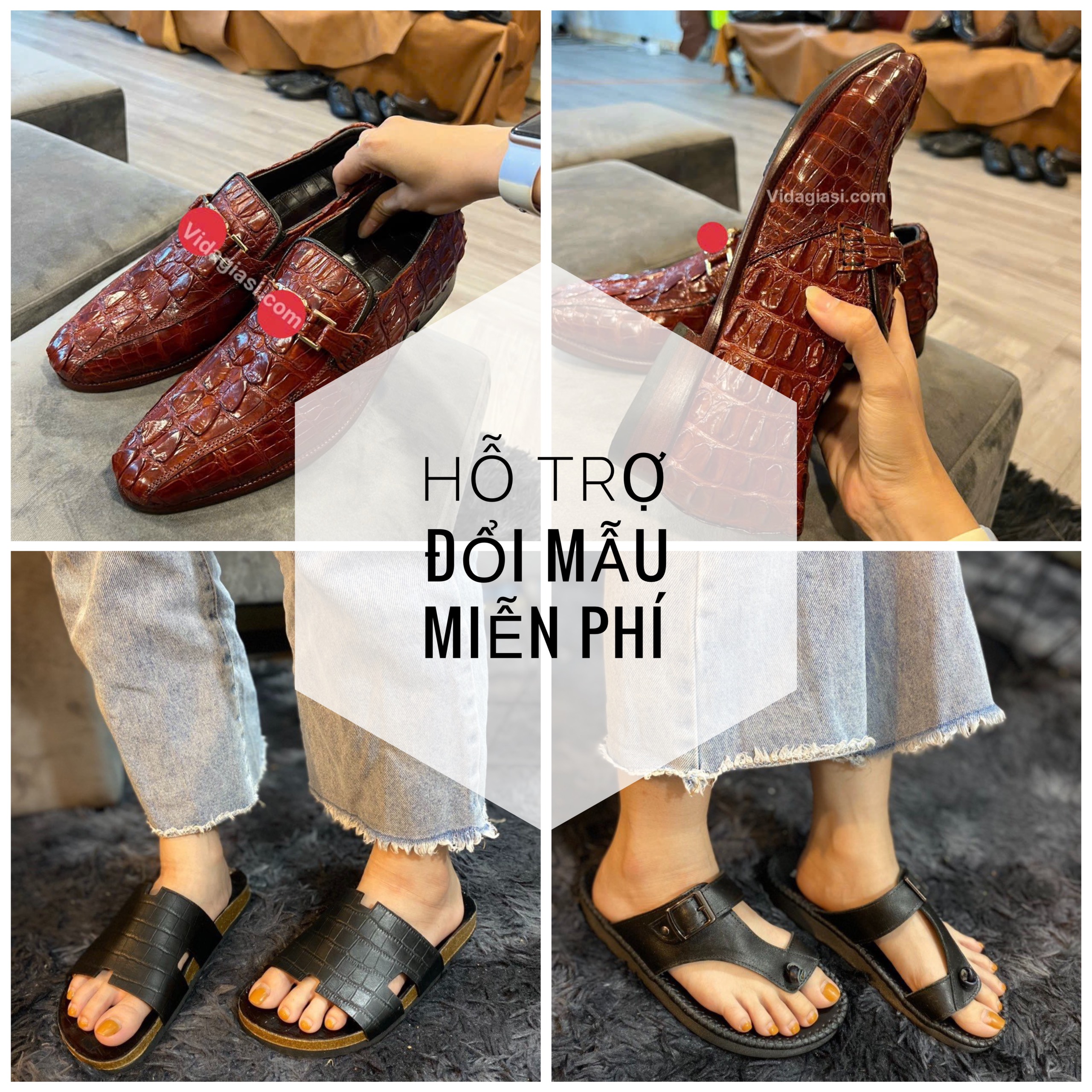 Tuyển sỉ sản phẩm đồ da thật - bảo hành 2 năm