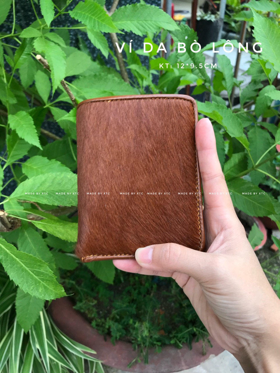 Ví da lông bò   -    Hàng sẵn tại xưởng