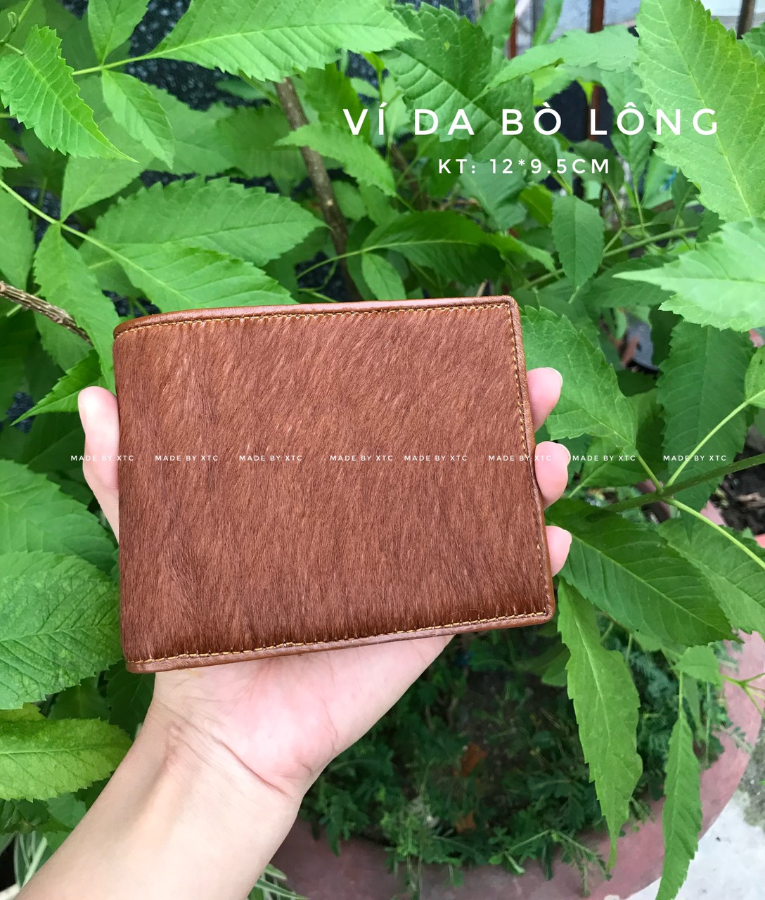 Ví da lông bò   -    Hàng sẵn tại xưởng