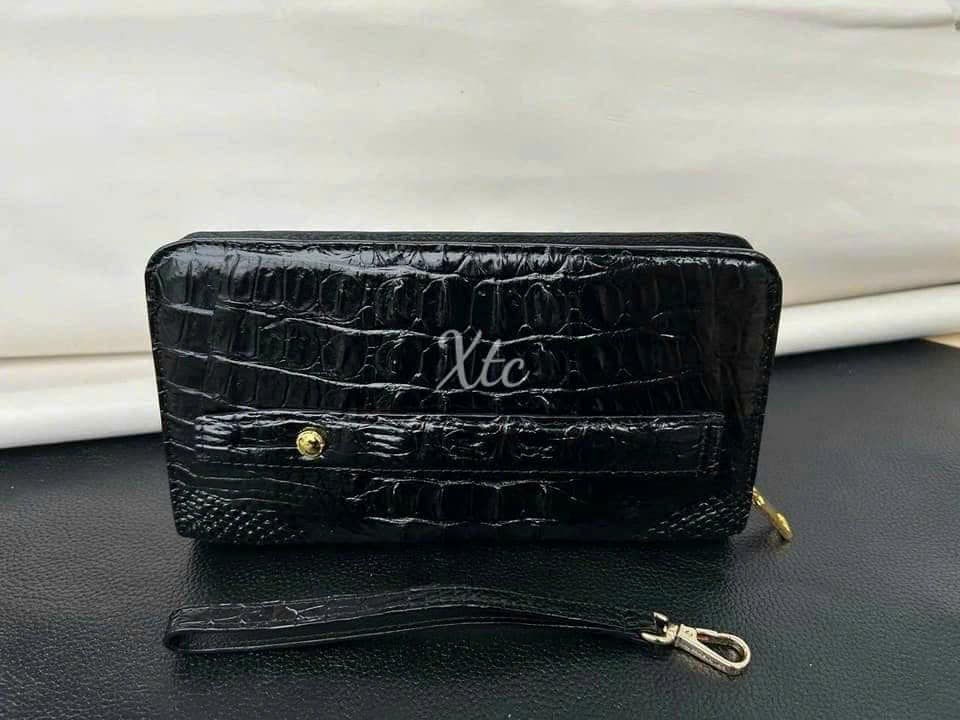 Clutch cá sấu 2 khóa - Hàng sẵn tại xưởng